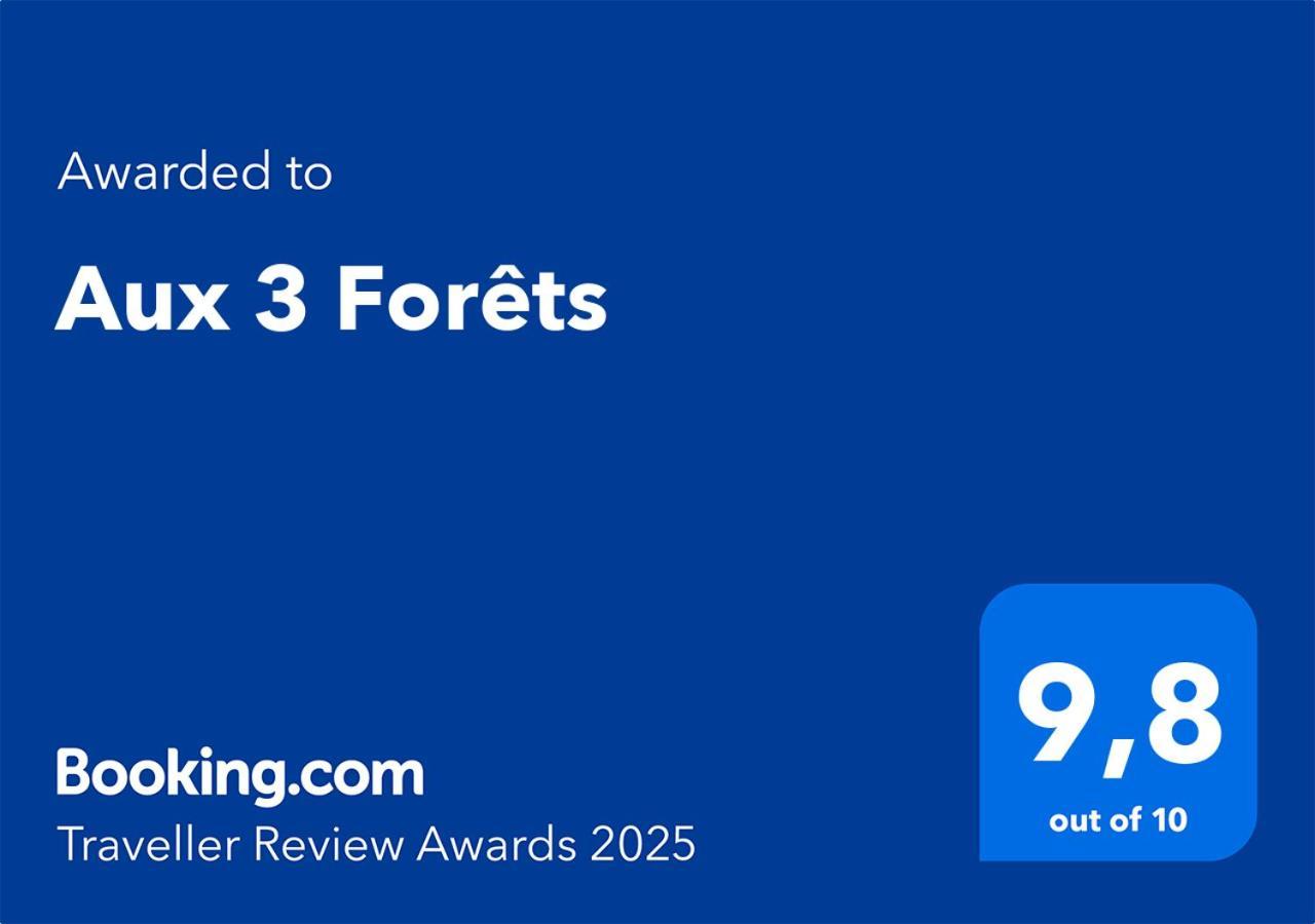 Aux 3 Forets Bizeneuille Ngoại thất bức ảnh
